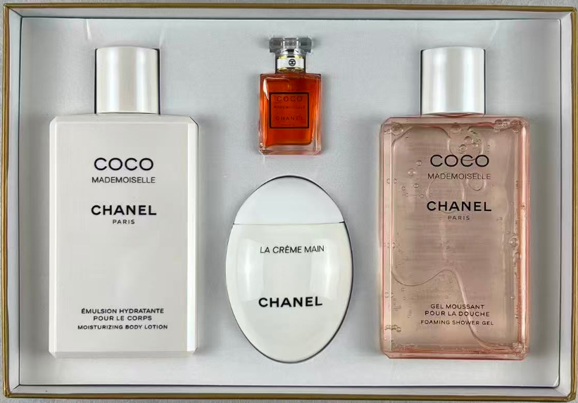 CHANEL GIFT SET-body lotion, shower gel, hand cream