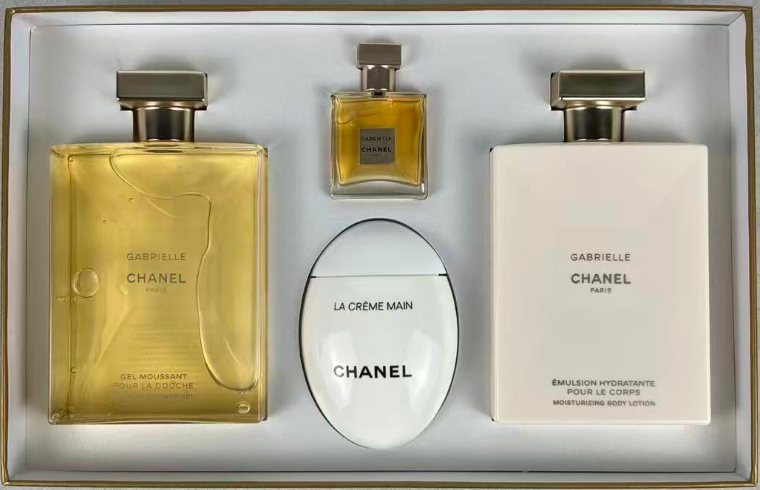 CHANEL GIFT SET-body lotion, shower gel, hand cream