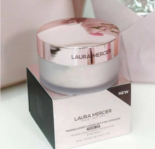 Translucent Loose Setting Powder – Pink Tone-Up for Brightening