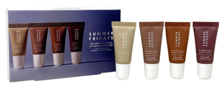 AUTHENTIC SUMMER FRIDAYS The Neutrals Mini Lip Butter Balm Set - SOLD OUT ONLINE