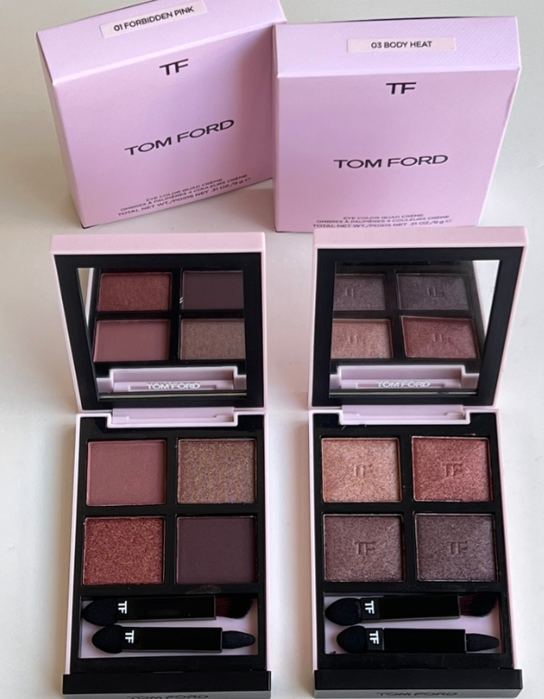 Tom Ford EYE Color Quad Creme 01 FORBIDDEN PINK Full Sz .31oz /9g New In Box