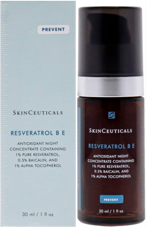 Skin Ceuticals Resveratrol B E Antioxidant Night Concentrate, 30 ml
