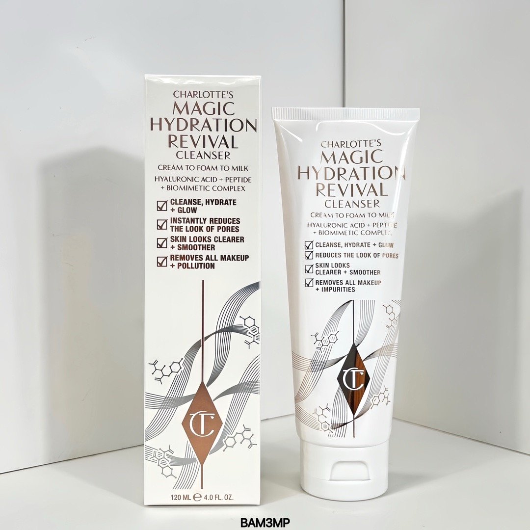 Charlotte Tilbury Magic Revival Foaming Gentle Cleanser with Hyaluronic Acid - 120ML