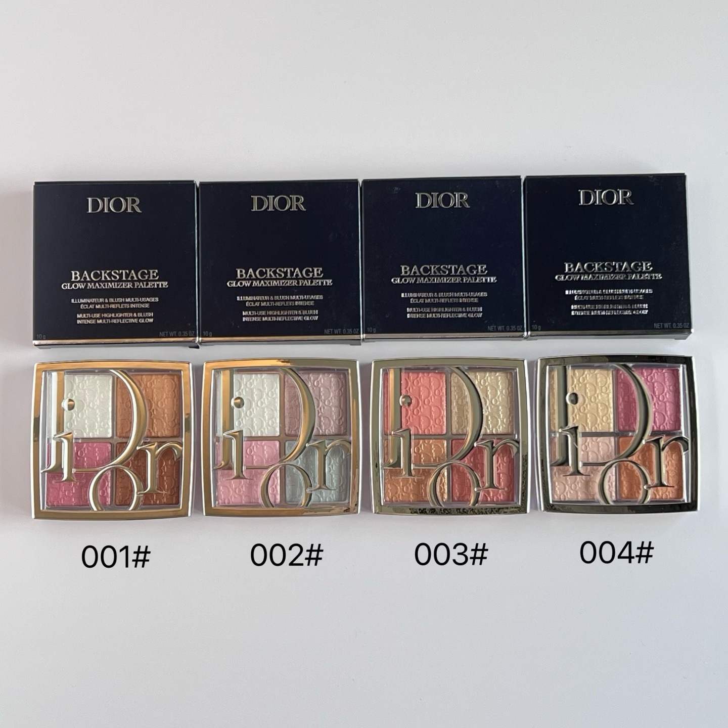 Dior Backstage Glow Maximizer Palette: Dior Highlighter Palette 10.0g
