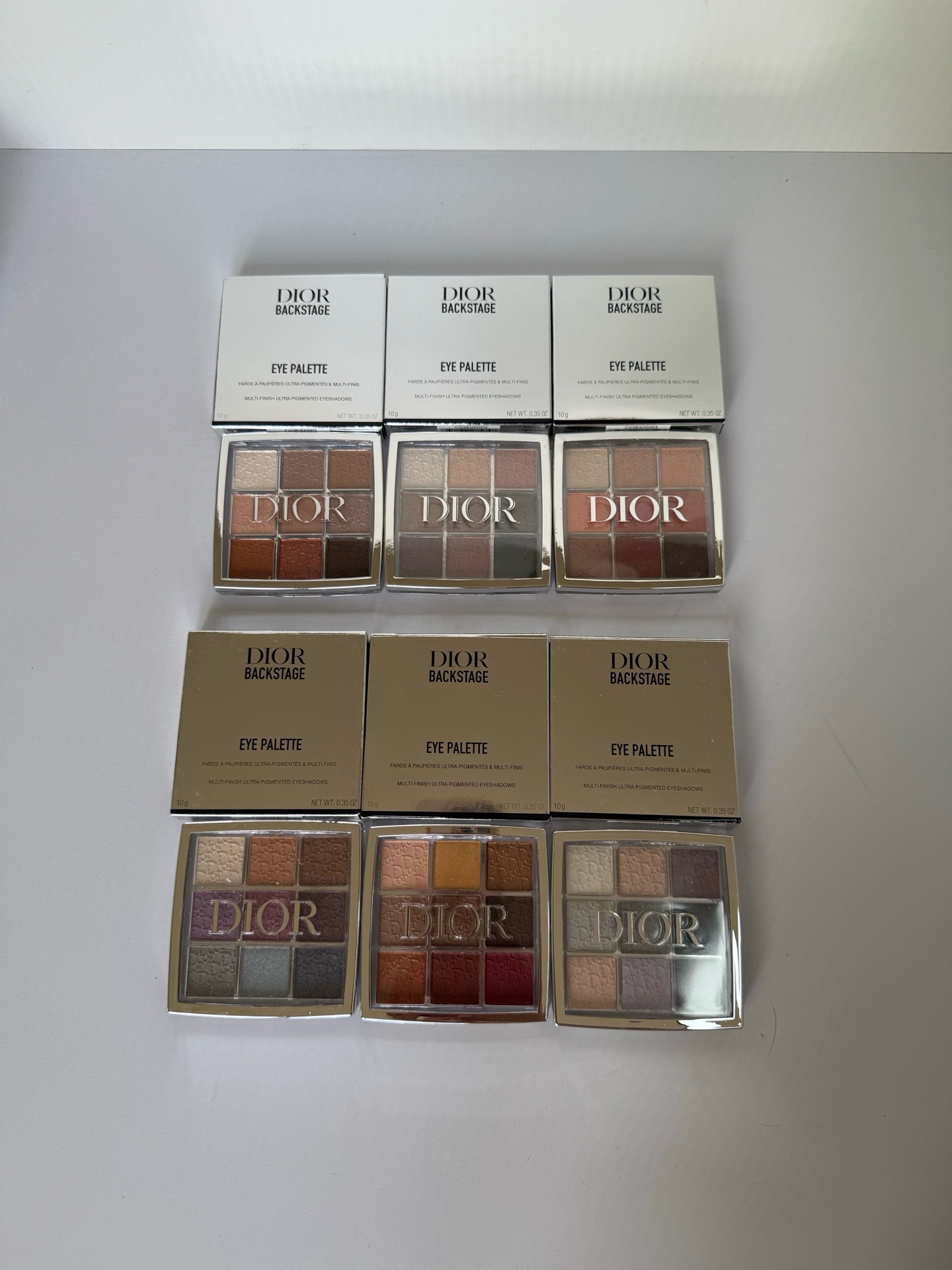 dior backstage eye palette