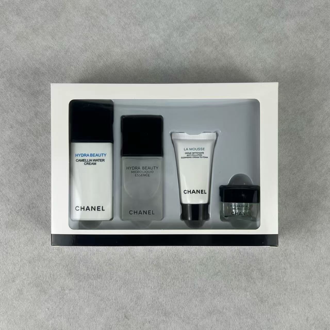 Chanel travel sample four-piece set