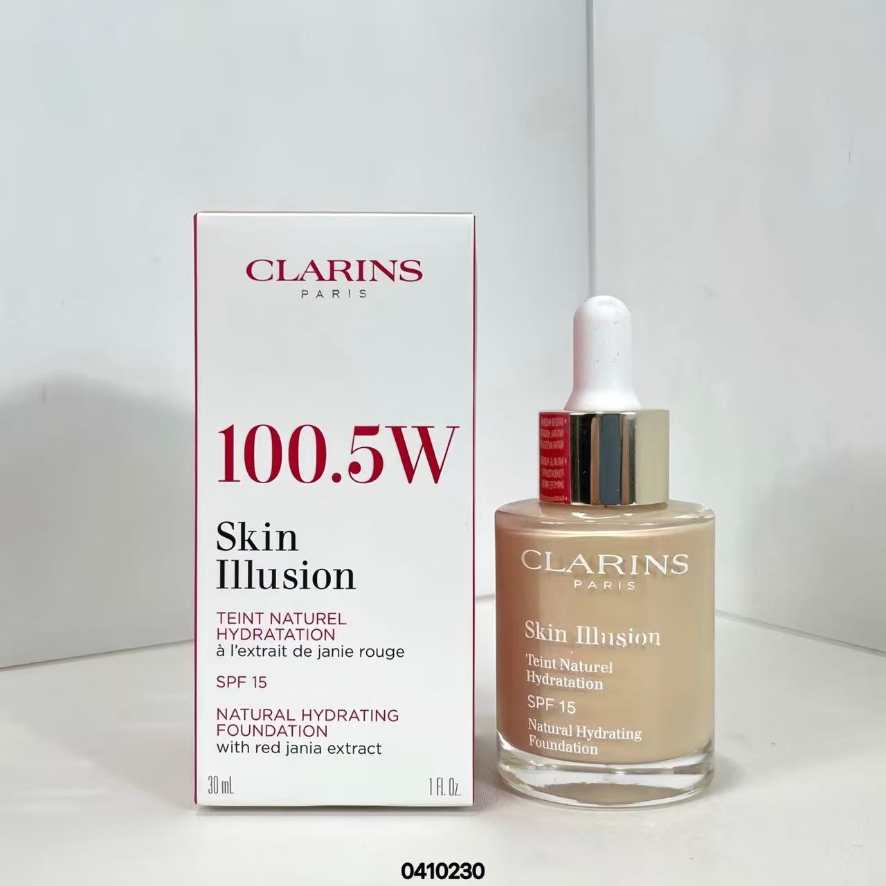 Clarins Skin Illusion Natural Hydrating Foundation SPF 15 Size: 30ml/1oz