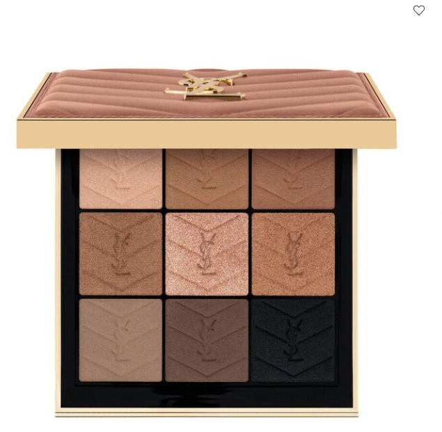 ysl Couture Eye Palette 9 Shades of Brown Shadows in Nude Hours