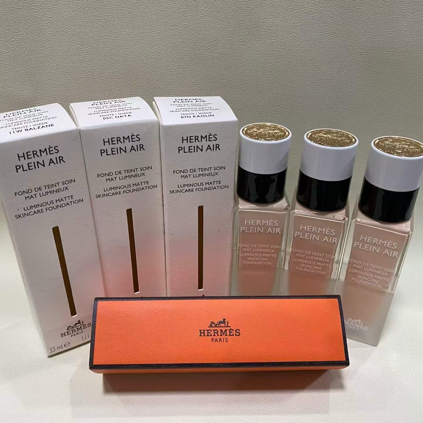 HERMES Plein Air Luminous Matte Skincare Foundation  33ml
