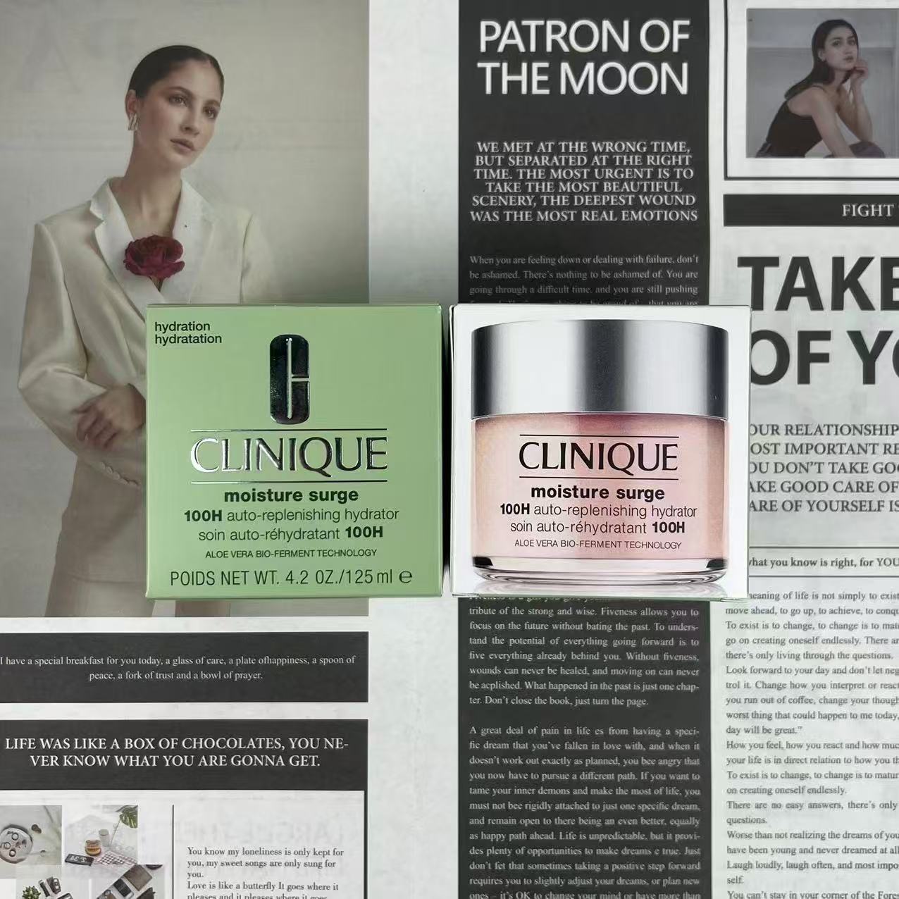 CLINIQUE moisturesurge1ooH auto-replenishing hydrator-125ML