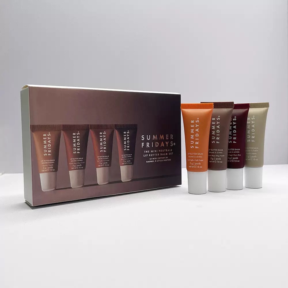 SUMMER FRIDAYS The Neutrals Mini Lip Butter Balm Set